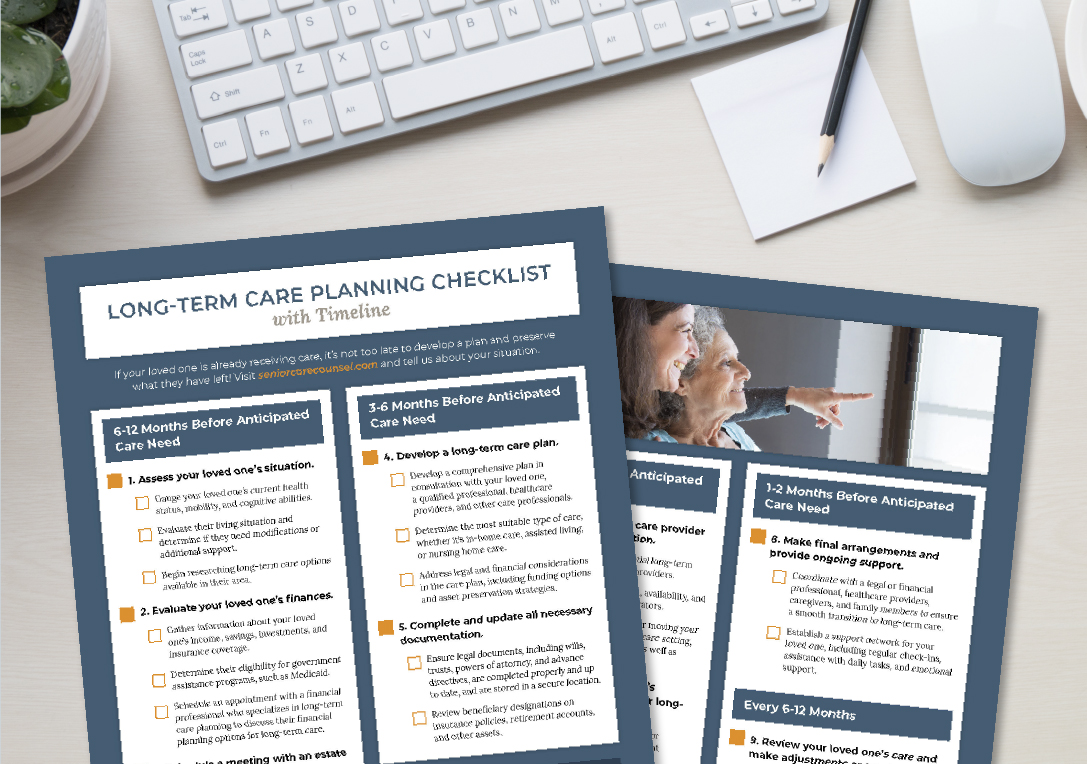 Long-Term Care Planning Checklist